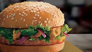 Tandoori Crispy Veg Burger