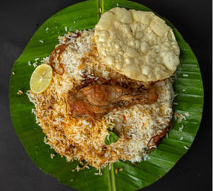 Malabar Chicken Biriyani & Chicken Fry