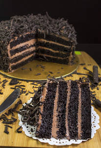 Chocolate Mousse Bomb Pastry