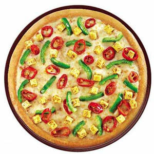 9 Inch Medium Double Cheese Capsicum Pizza
