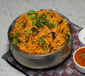 Mushroom Biryani