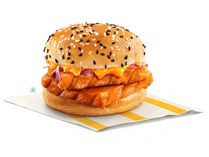 Butter Paneer Grilled Double patty Burger