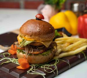 Porto Bella Mushroom Burger