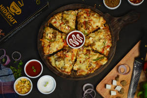 Hideout Loaded Veg Pizza