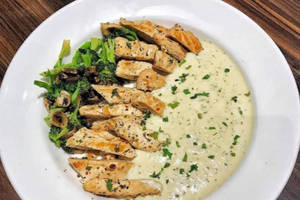 Grilled Chicken In Our Low Fat Bechamel Sauce
