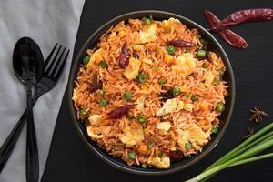 Schezwan Egg Fried Rice    