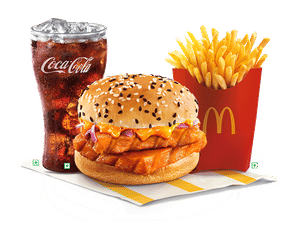 Large EVM  Butter Paneer Grilled Double Patty Burger