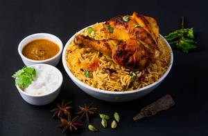 Grilled Chicken Biryani