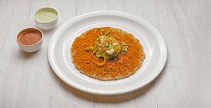 Open Butter Masala Dosa