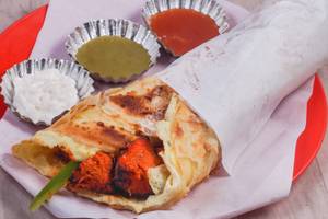 Double Egg Kathi Kabab Roll