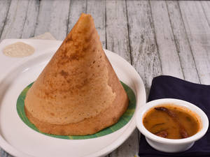 Plain Dosa - Served with Sambar and Chutney