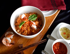 Prawns Ho Fin Rice