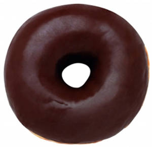 Chocolate Filled Donuts (1 Pcs)