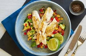 Grilled Fish Salad