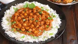 Chole Chawal Bowl