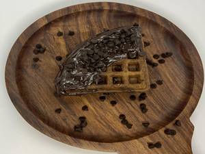 Belgian Dark Chocolate Waffle
