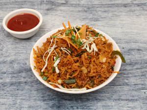 Veg Schezwan Fried Rice
