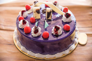 Blueberry Fillings Cake (Half kg)