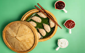 Chicken & Cheese Momos[8 PIECES]