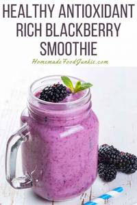 Healthy Blackberry Smoothie