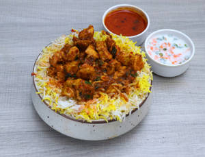 Boneless Chicken biryani