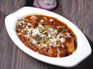 Paneer Karahi (8 Pcs) - Served With Salad Or Raita  (serves 1)