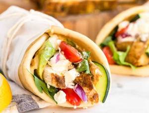 Chicken Cheese Melted Shawarma
