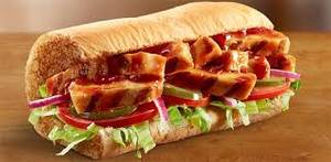 12'' BBQ Chicken Sub