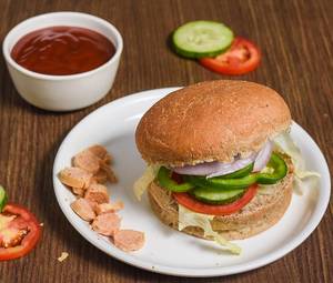 Chicken Sausage Burger