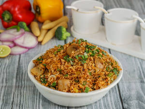 Veg Burnt Chilli Garlic Rice