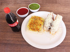 Cheese Vadapav + Butter Sing Sev Slice + Coke [250 Ml]