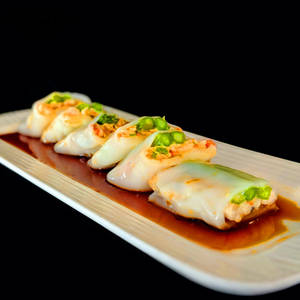 Chicken & Asparagus Cheung Fun