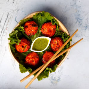 Veg Tandoori Momos 06pcs