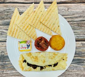 Mushroom Cheese Omelette
