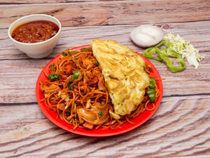 Chicken Schezwan Noodles