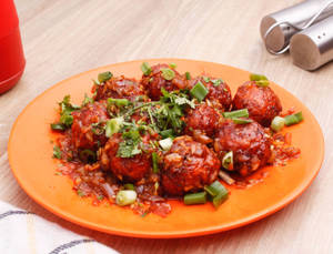 Veg Manchurian [8 Pieces]