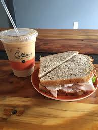Veg sandwich + cold coffee