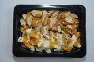 Smoked Chicken With White Egg