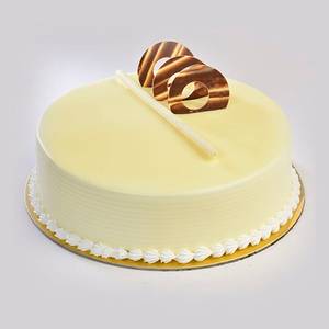 White Chocolate Mousse Cake (Eggless)