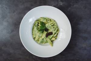 Penne Pesto With Spinach