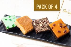 Pack of 4 Premium Brownies