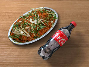 Chicken Biryani + Coke 750 Ml Pet Bottle