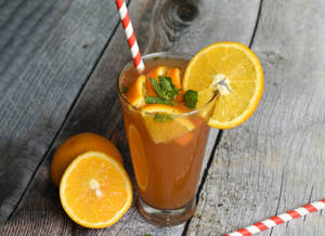 Orange Ice Tea (300 Ml)