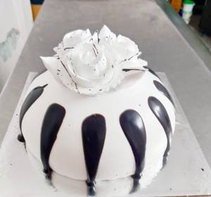 Swiss Chocolate Cake (eggless)