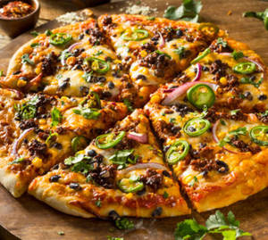 Mexican Chicken Pizza 
