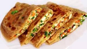 Paneer paratha        
