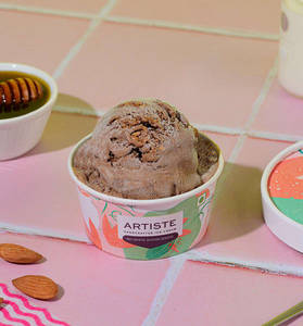 Chocolate Roasted Almond Ice Cream 120 Ml