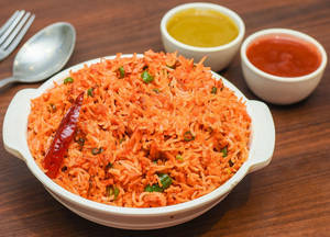 Schezwan Chicken Fried Rice