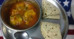 2 Pcs Fish Gravy With 2 Tawa Roti