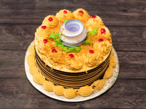 Eggless Butterscotch Cake (500 gms)